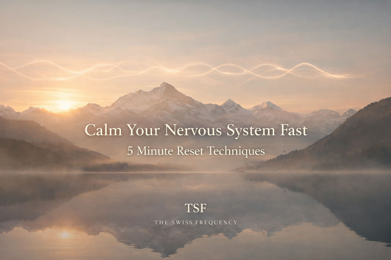 Calm Your Nervous System fast: 5 Minute Reset Techniques