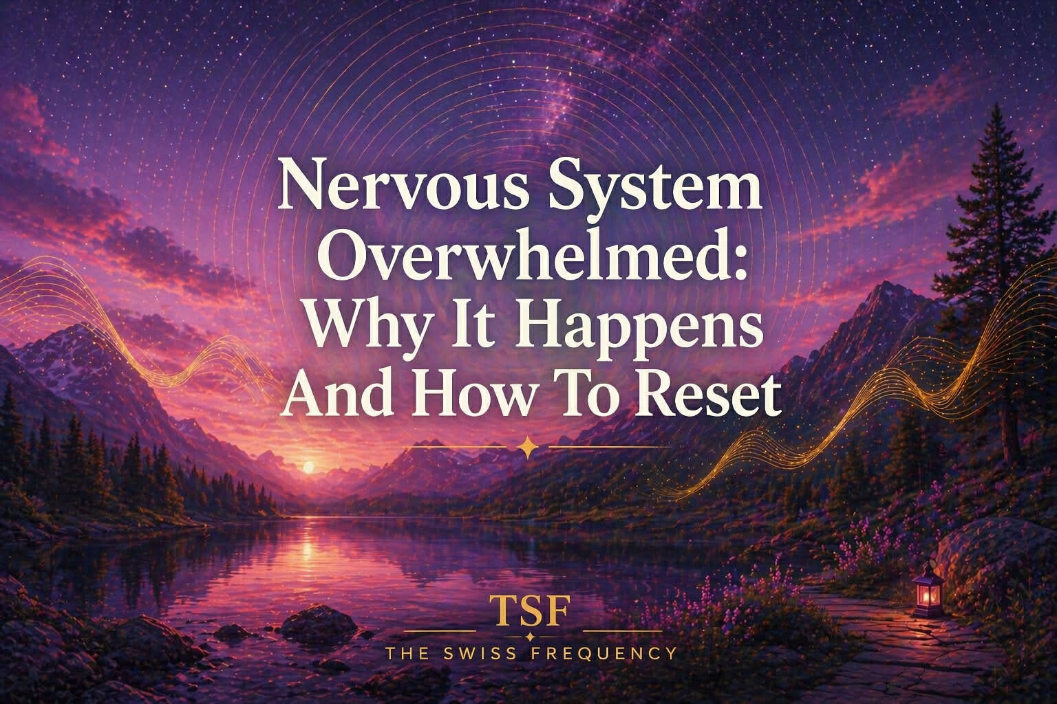 Nervous System Overwhelmed: Why It Happens and how to reset