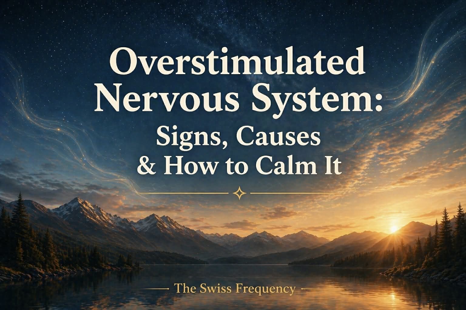 Overstimulated Nervous System: Signs, Causes & How to Calm It