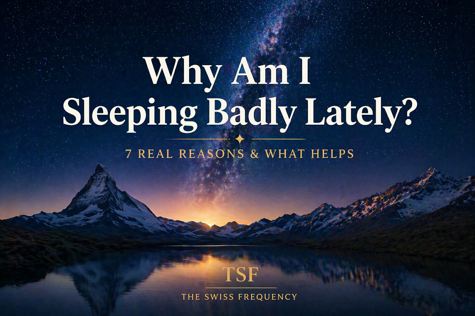 Why am I sleeping badly lately article featured image