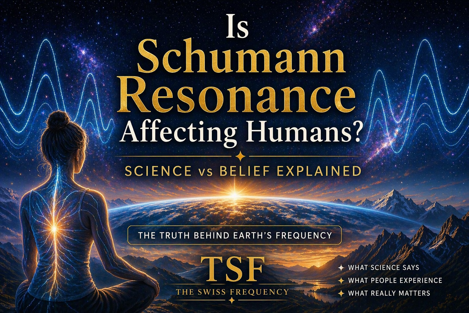 Is Schumann Resonance Affecting Humans? Science vs Belief Explained in a Clear and Grounded Way