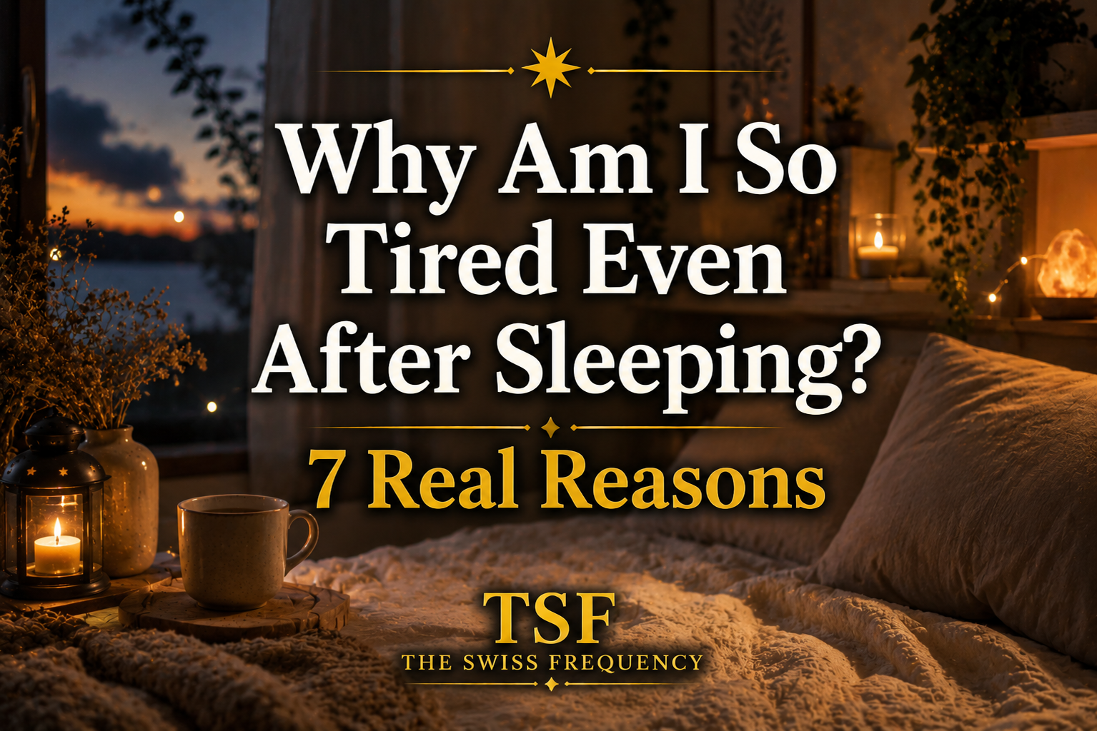 Why Am I So Tired Even After Sleeping? 7 Real Reasons
